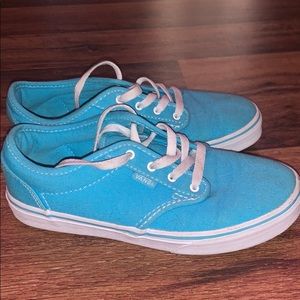 Blue Low top vans